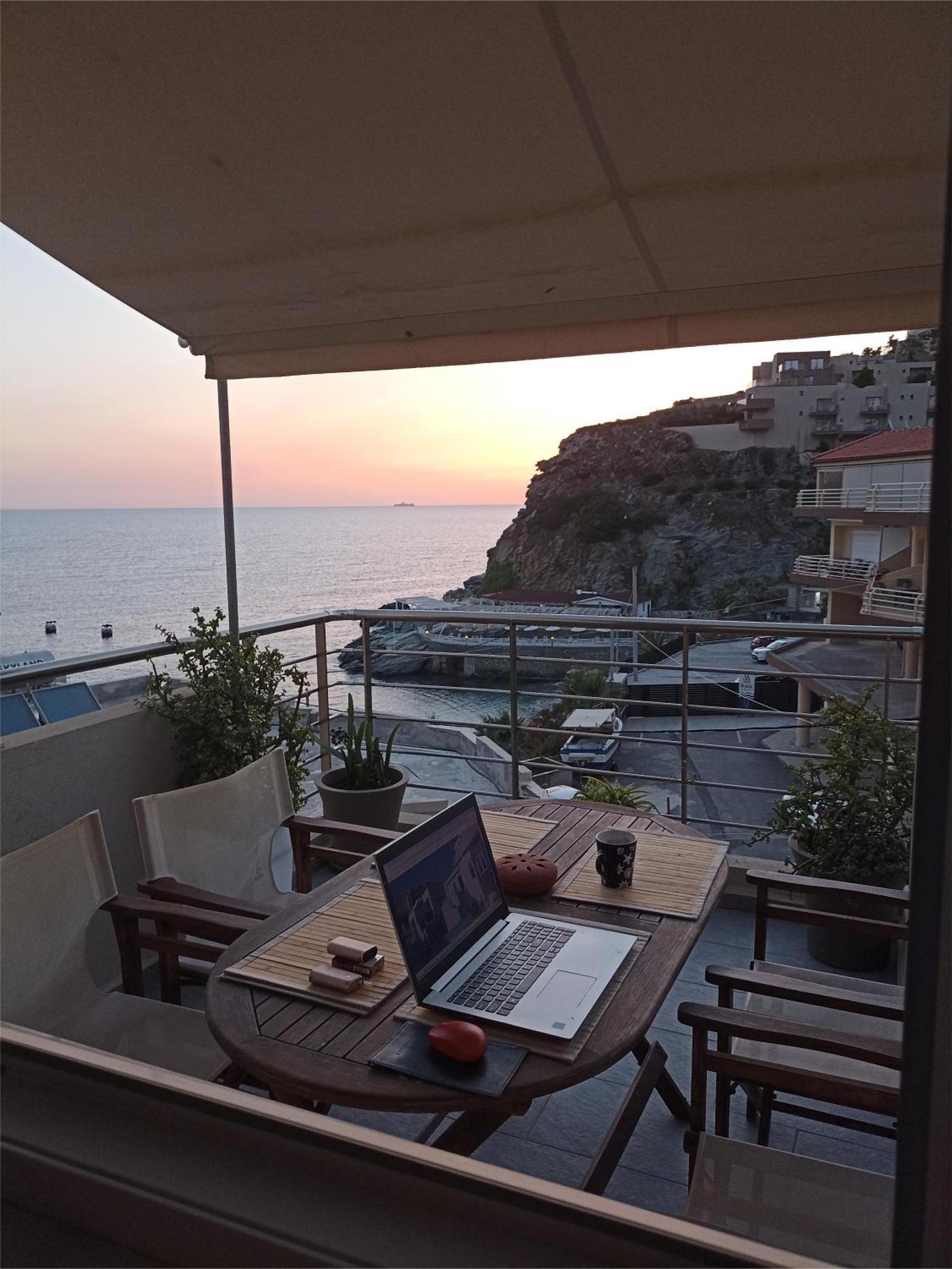 Popis Sea View Apartments Agia Pelagia  Extérieur photo
