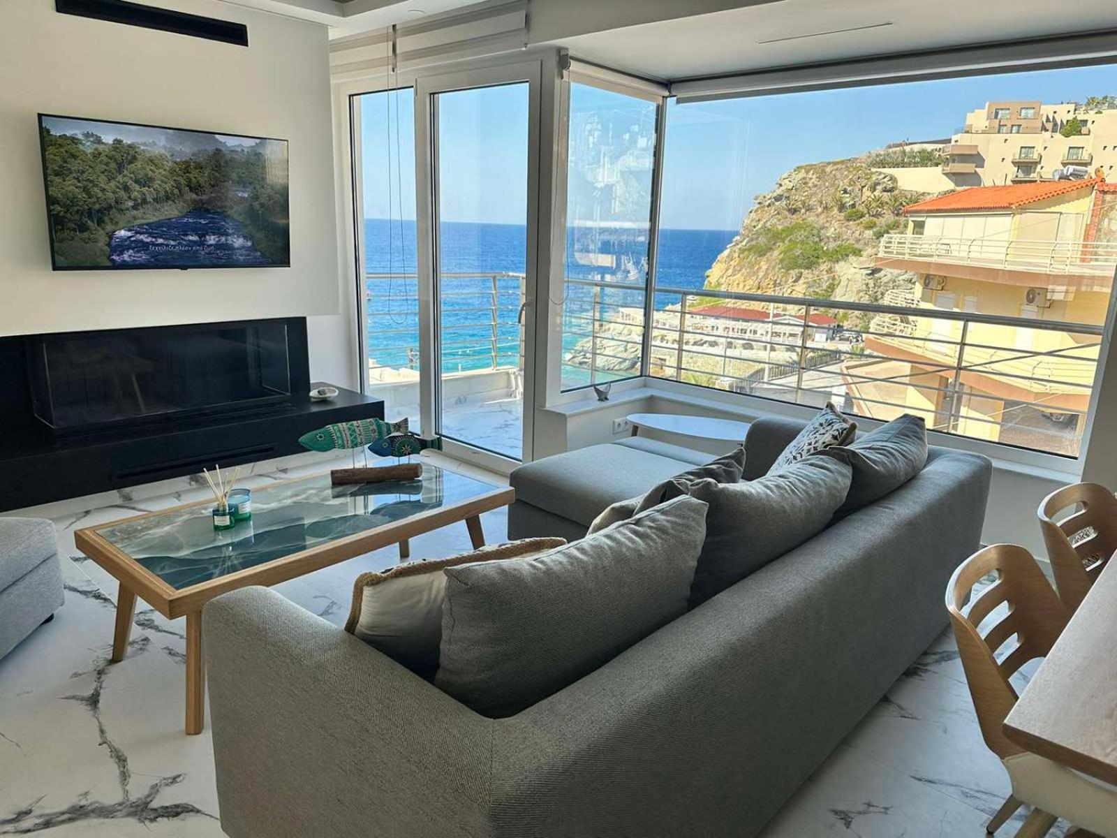 Popis Sea View Apartments Agia Pelagia  Extérieur photo